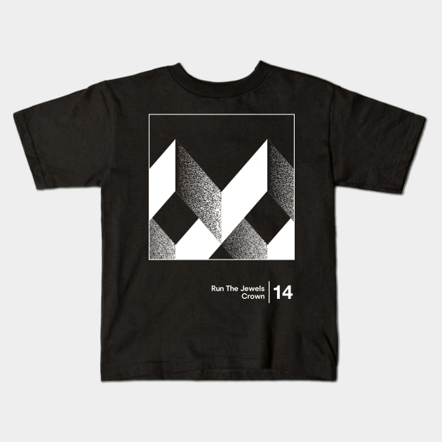 Run The Jewels / Minimal Style Graphic Artwork Design Kids T-Shirt by saudade